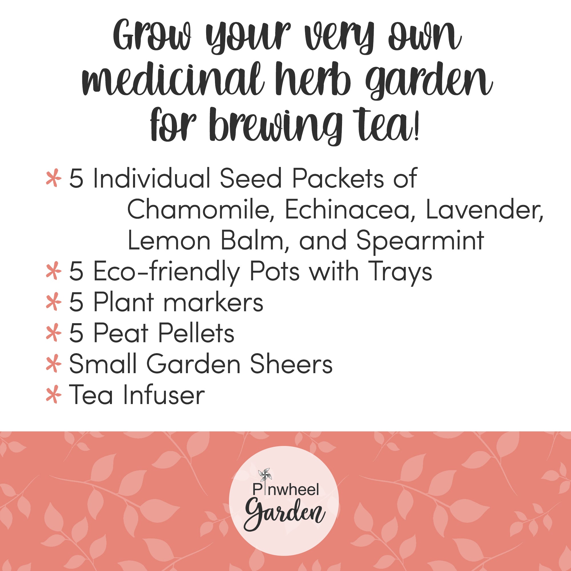 Herbal Tea Seeds Gift Kit Herbal Tea Seeds Gift Kit