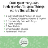Garden Herb Seeds Gift Kit Garden Herb Seeds Gift Kit