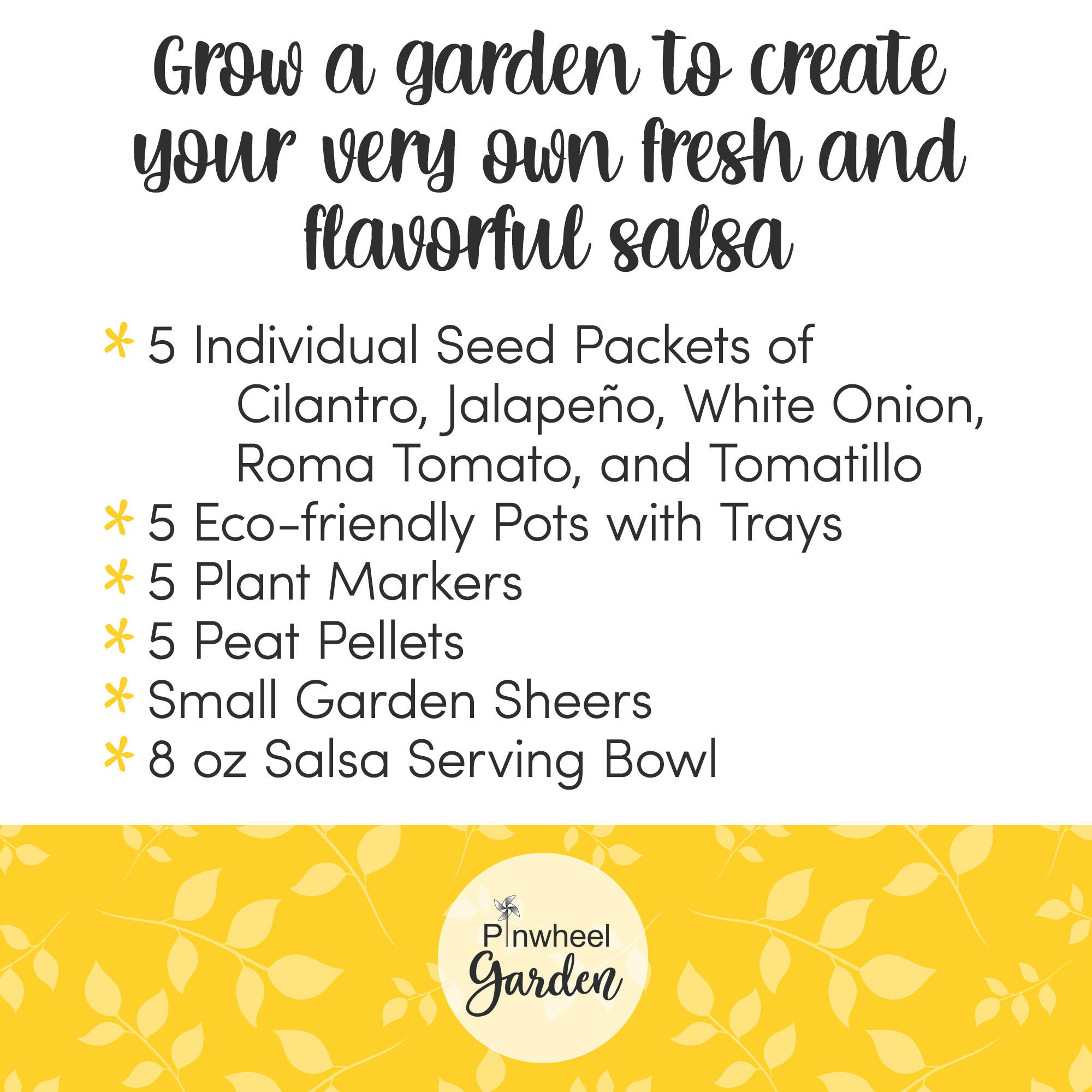 Salsa Garden Seeds & Gift Set Salsa Garden Seeds & Gift Set