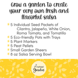 Salsa Garden Seeds & Gift Set Salsa Garden Seeds & Gift Set
