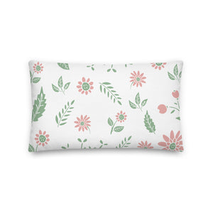 Sweet Garden Premium Pillow by Pinwheel Home