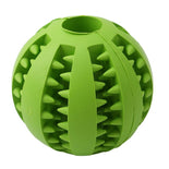 Interactive Rubber Dog Ball by Pinwheel Pets